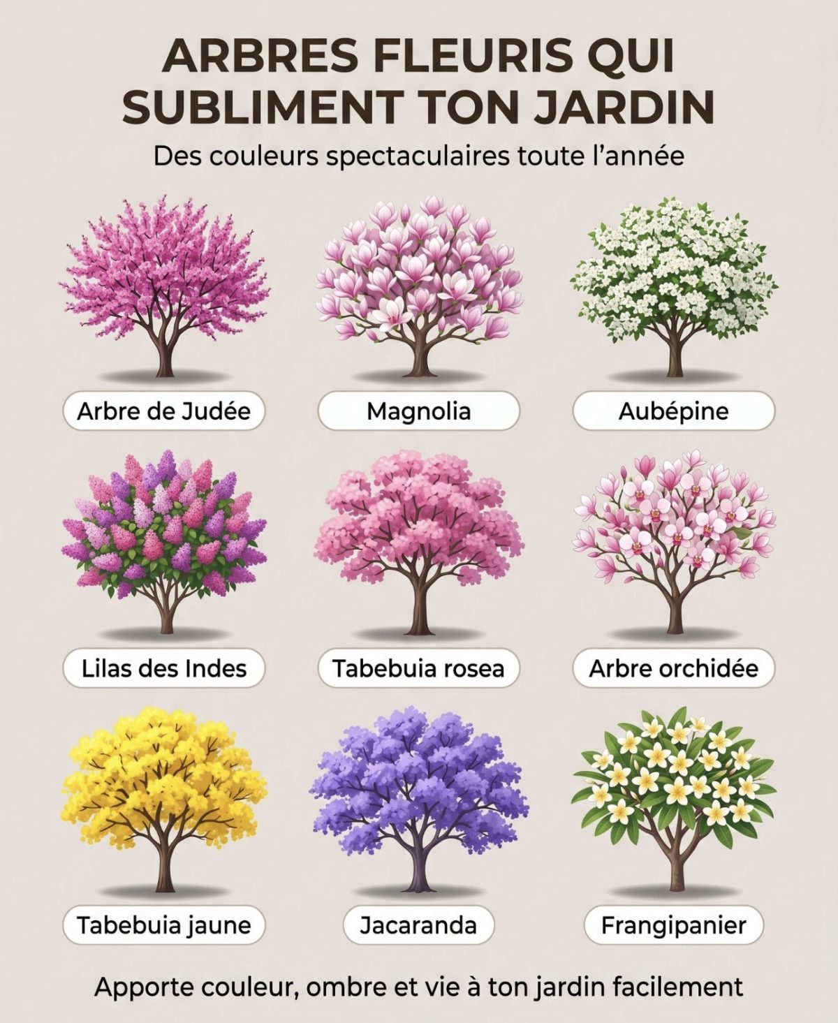 Arbre fleuri. — conseils jardinage
