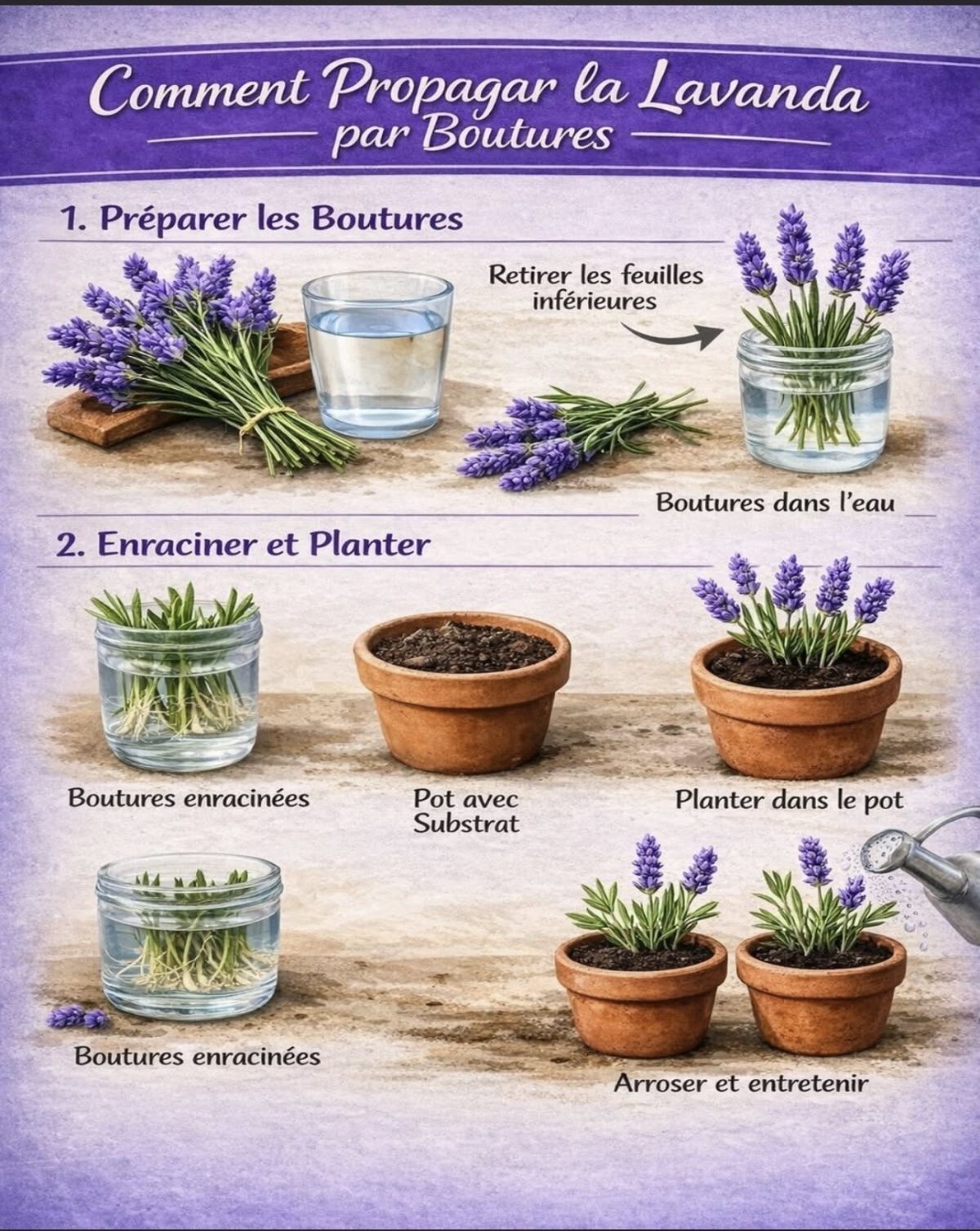 Comment propager la lavande. — conseils jardinage