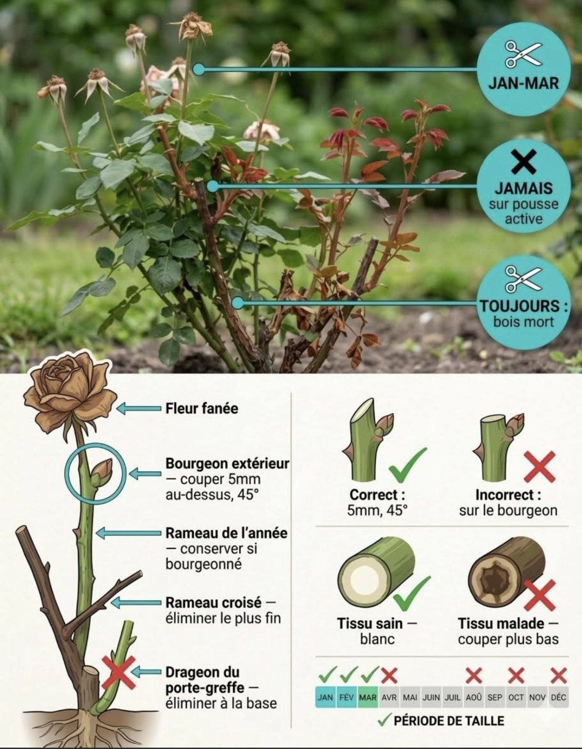 Prendre soin de vos rosiers. — conseils jardinage