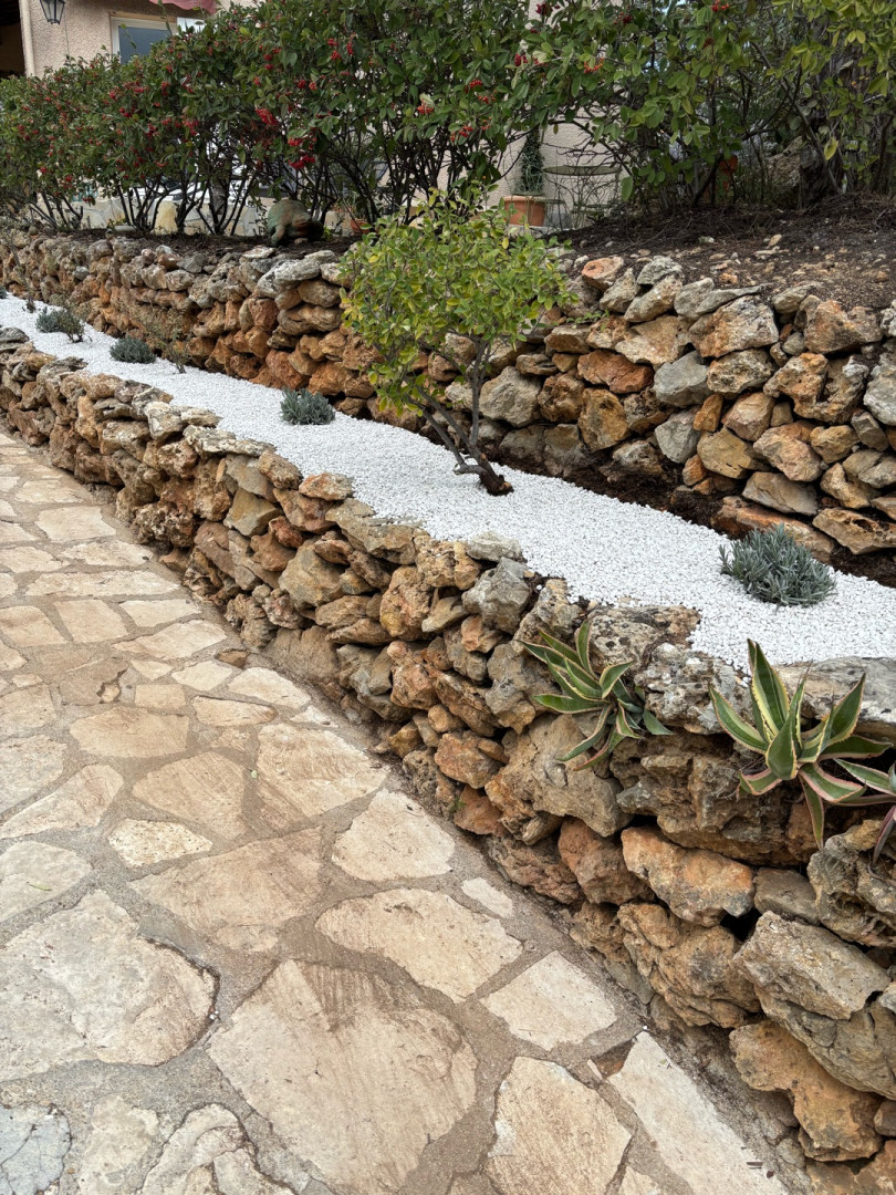 Paysagiste - Aménagement du jardin - Réalisation Jardin Aups Haut-Var